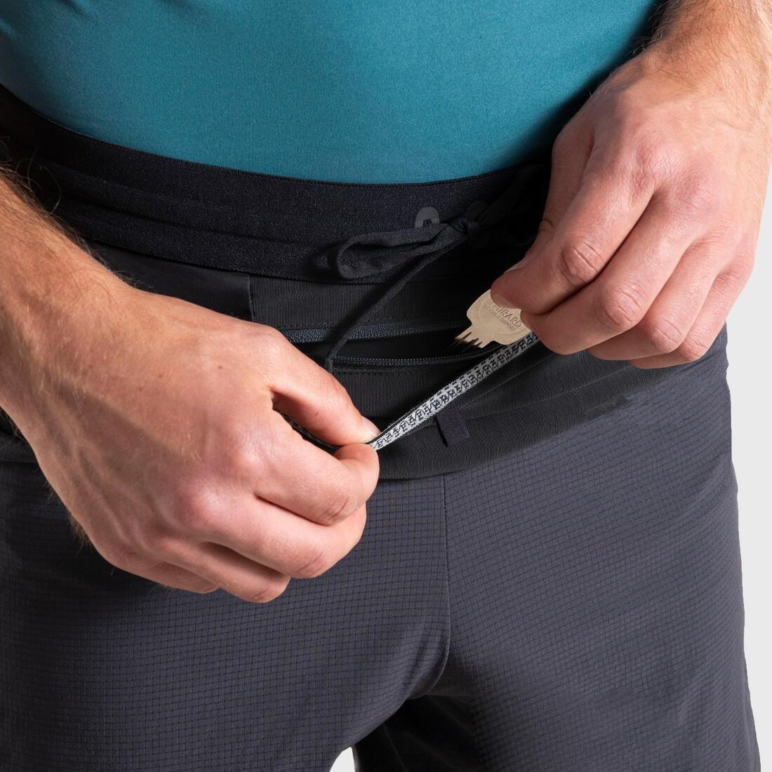 Men Trail Running Shorts - Kiprun Run 900 Ultra, Grey, No Color, large image number 5