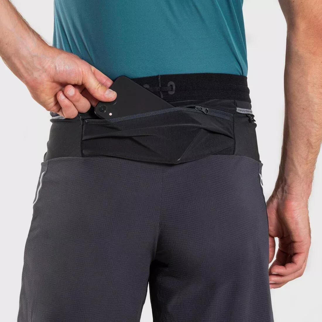 Men Trail Running Shorts - Kiprun Run 900 Ultra, Grey, No Color, large image number 8