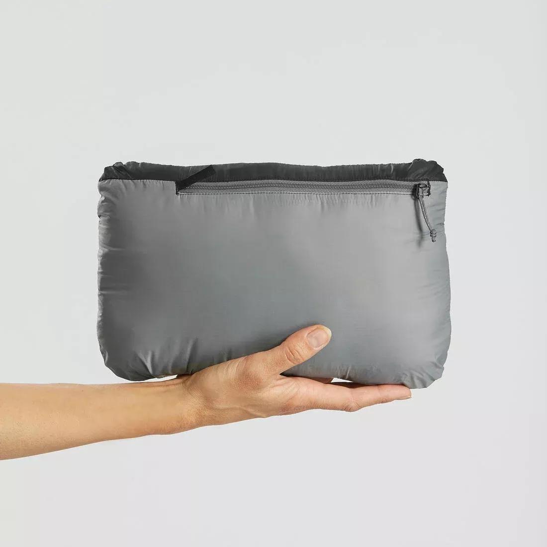 CHERRY PURPLE Women's Mountain Trekking Padded Jacket with Hood - MT100 -5آ°C, No Color, large image number 12