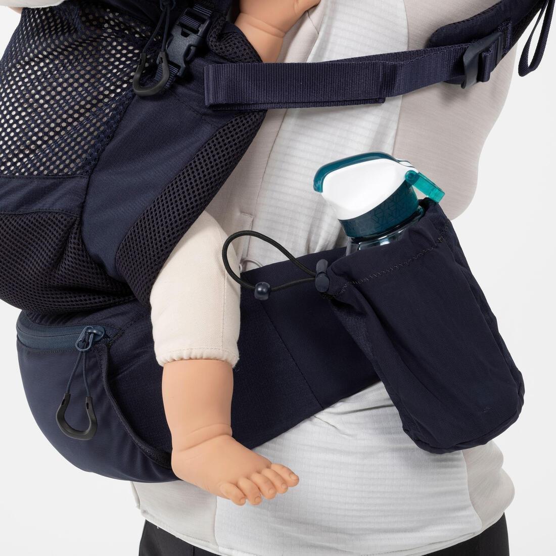 ASPHALT BLUE Physiological Baby Carrier from 9 months to 15 kg - MH500 Navy Blue, No Color, large image number 9