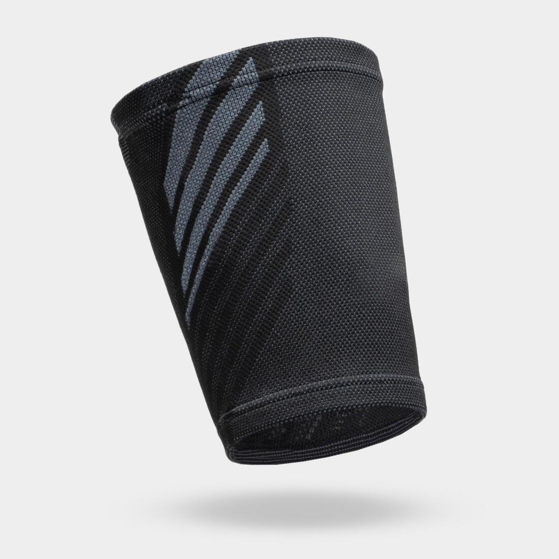 Unisex Compressive Supportive Basketball Thigh Sleeve - Prevent 500, Grey, , large image number 5