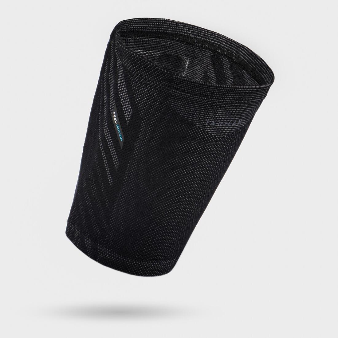 Unisex Compressive Supportive Basketball Thigh Sleeve - Prevent 500, Grey, , large image number 9