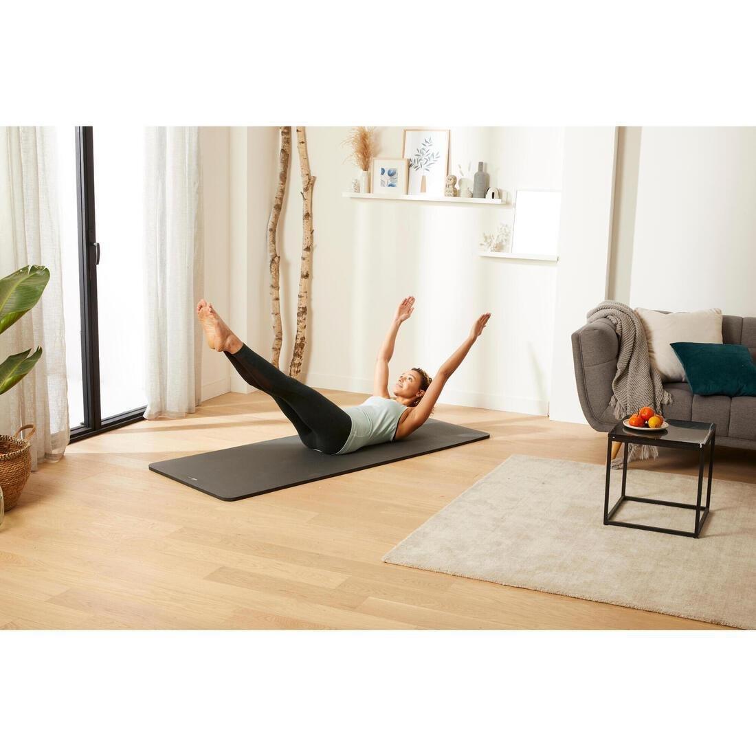 DOMYOS - Pilates Floor Mat - Comfort, Grey