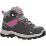 QUECHUA - EU 31  Kid's Waterproof Mountain Walking Shoes MH 50010-5, Dark Grey