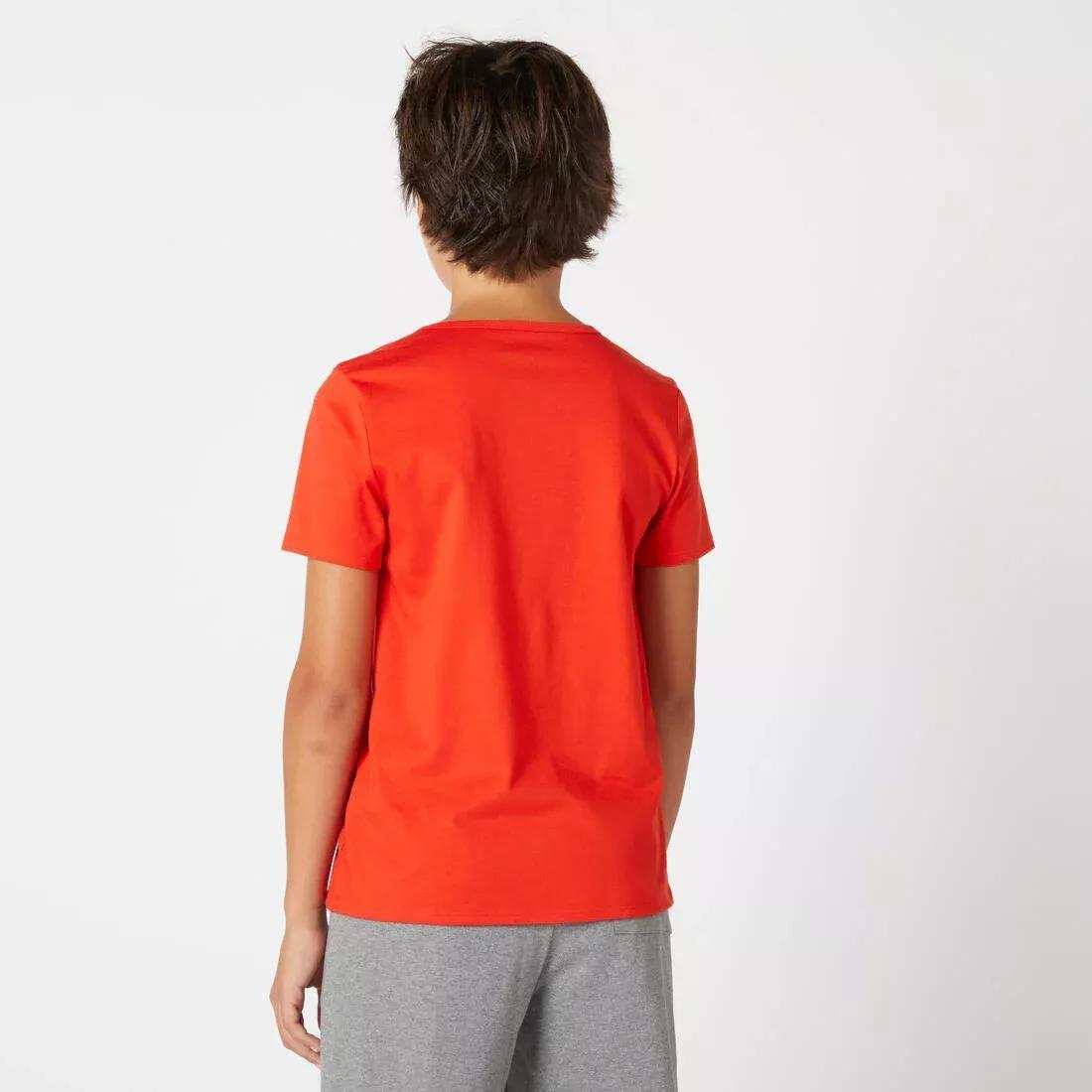 Kids Basic Cotton T-Shirt, Navy, , large image number 3