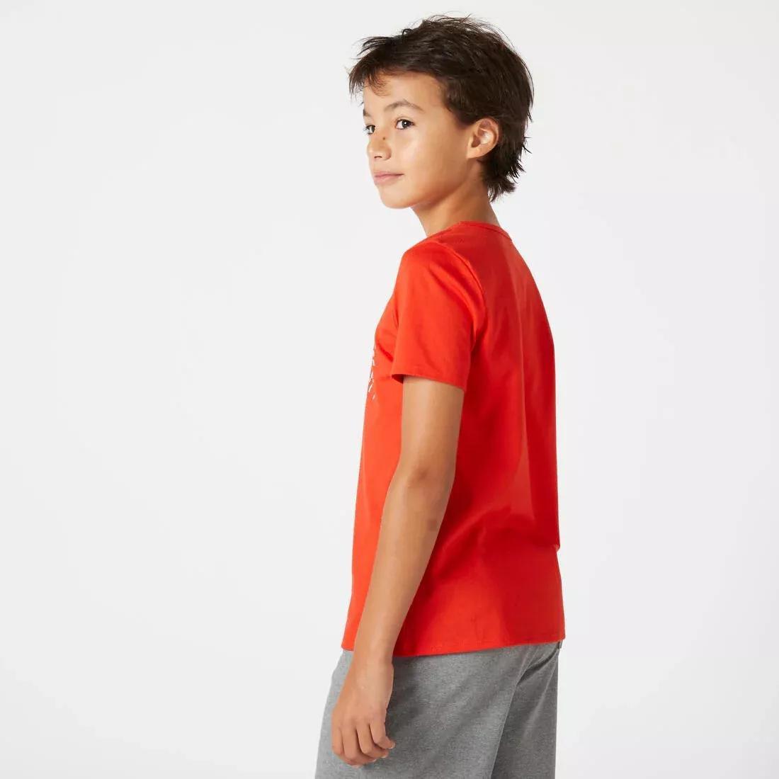 Kids Basic Cotton T-Shirt, Navy, , large image number 4