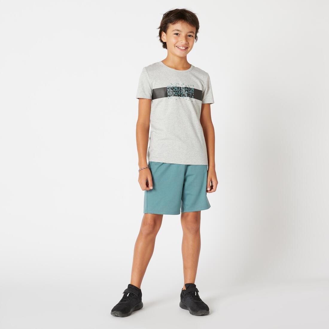 Kids Basic Cotton T-Shirt, Navy, , large image number 8