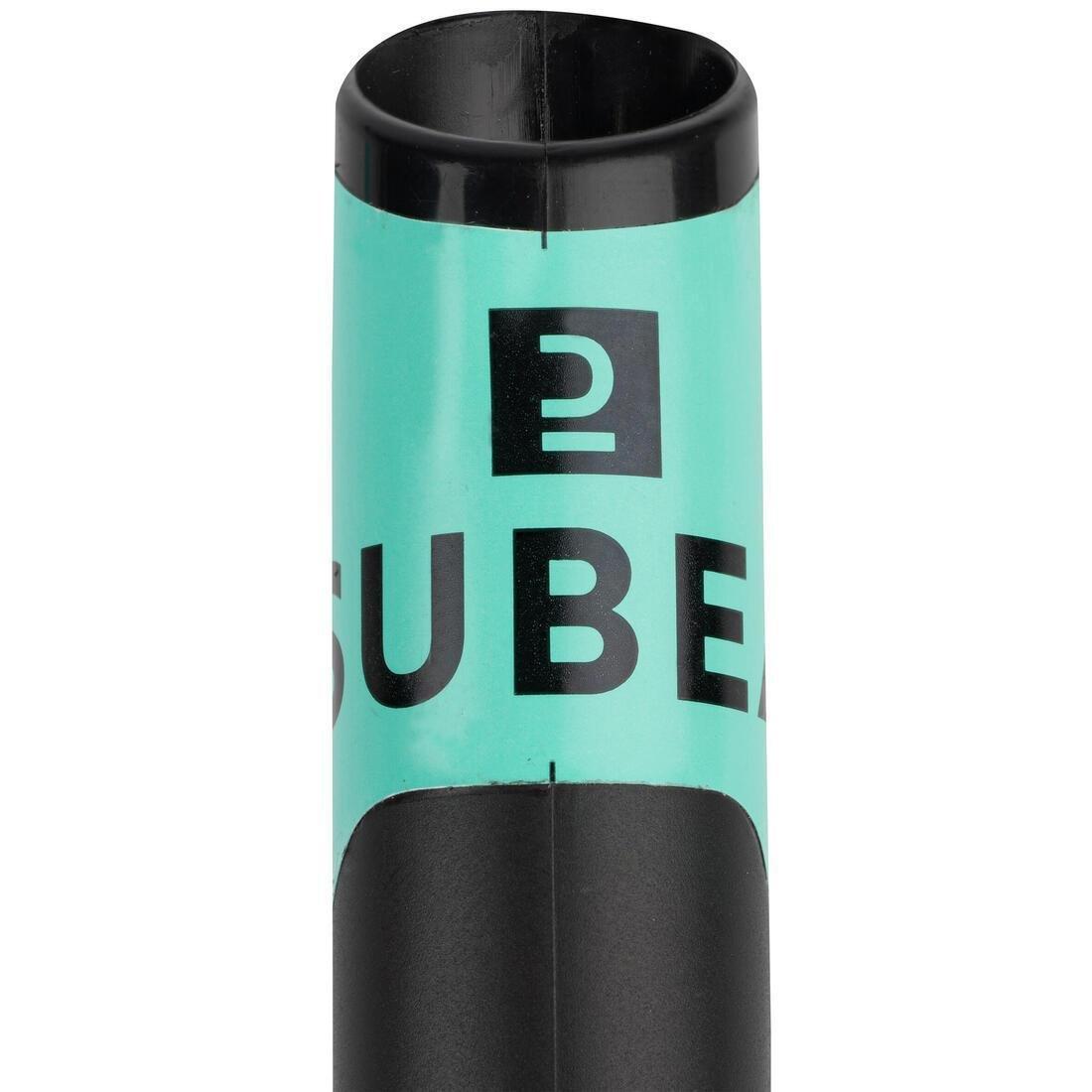 Adult Snorkelling Diving Kit Subea Snorkel Mask - 100, Black, , large image number 8