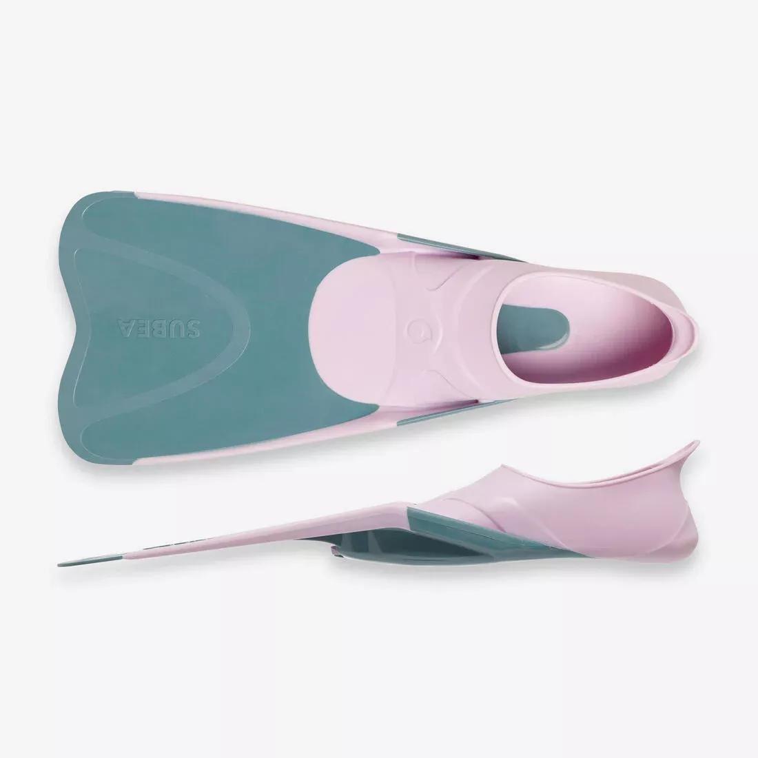 Kids Diving Fins - Ff 100 Soft, Mint, , large image number 9
