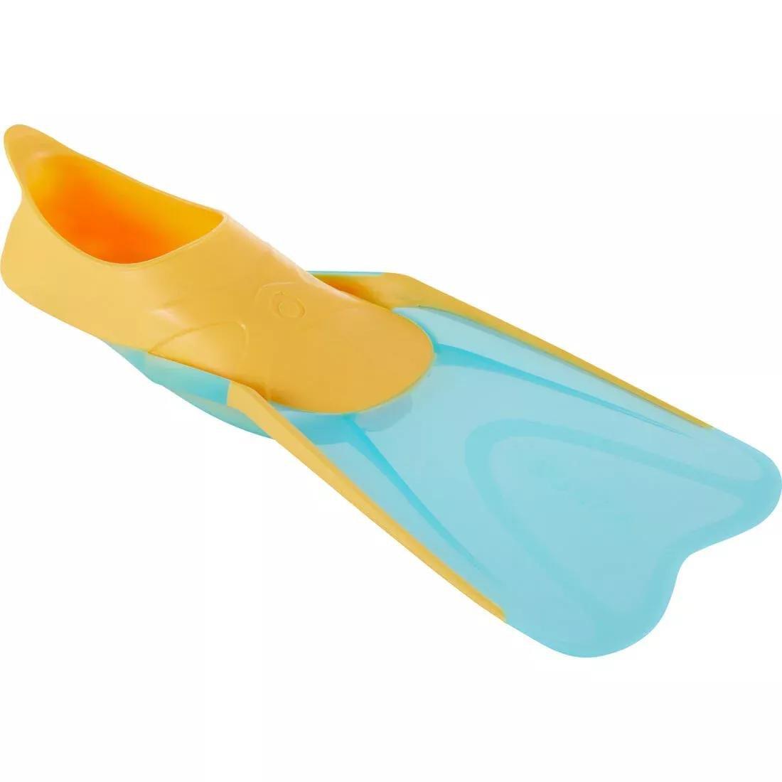Kids Diving Fins - Ff 100 Soft, Mint, , large image number 13
