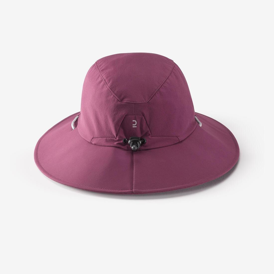 Women Anti-Uv Trekking Cap - Mt500, Green, , large image number 9