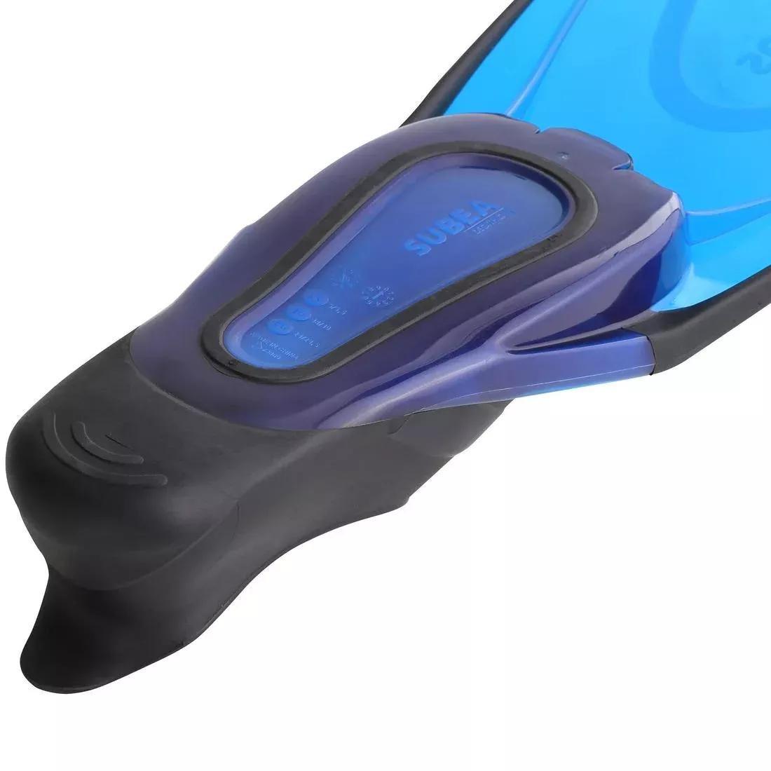 520 Adult Snorkelling Fins, Red, , large image number 10