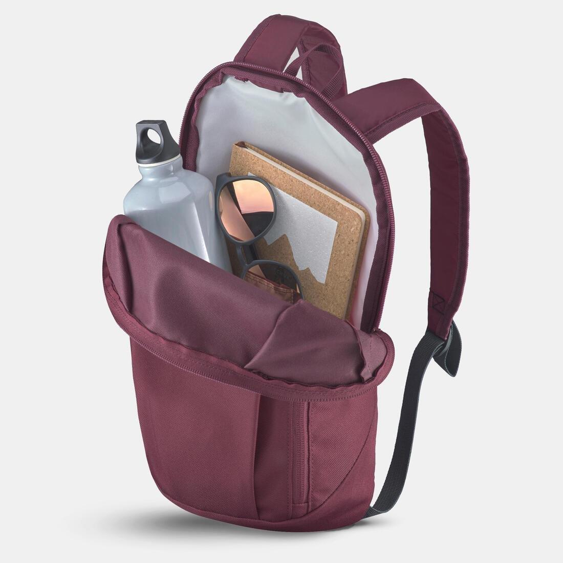 Womens Hiking Backpack - 10 L Nh Arpenaz 50, Brown, No Color, large image number 2