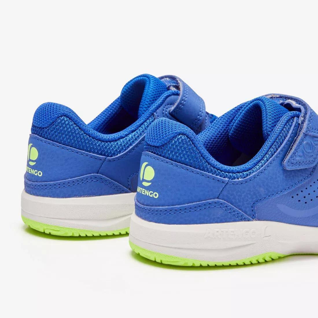 Kids Durable Rip-Tab Trainers - TS160, Navy, , large image number 13