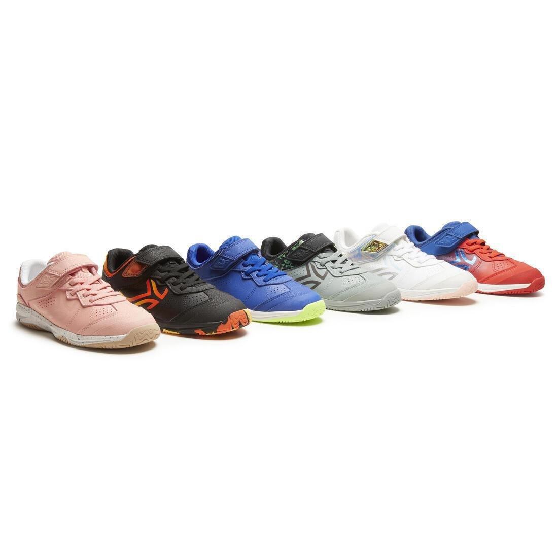 Kids Girls Durable Rip Tab Trainers - Ts160, Pink, , large image number 12