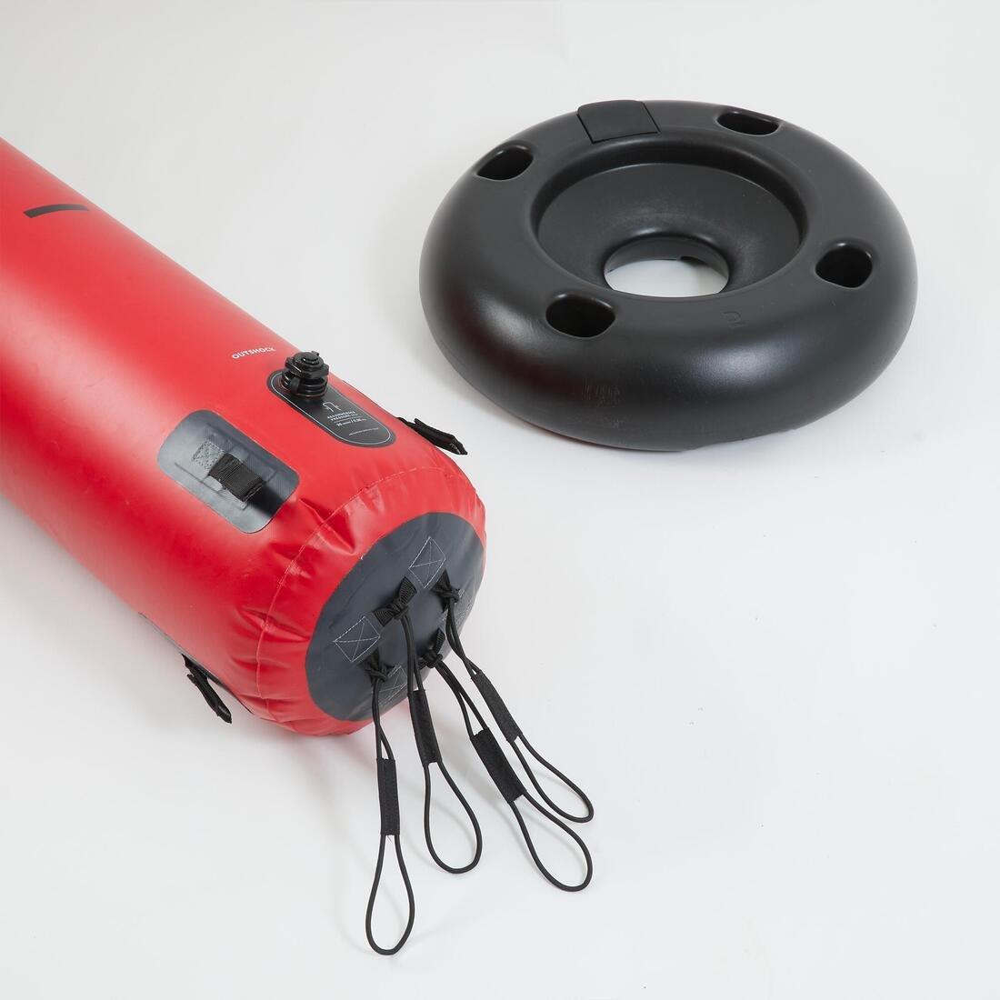 Kids Unisex Inflatable Punching Bag, Red, No Color, large image number 3