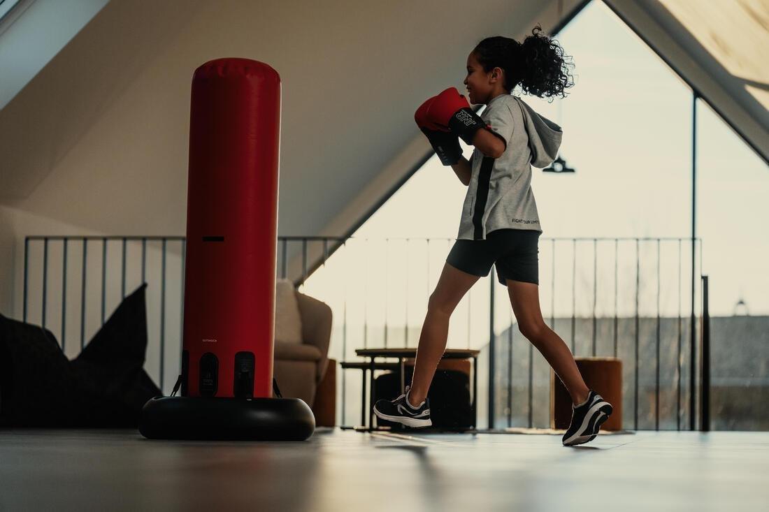 Kids Unisex Inflatable Punching Bag, Red, No Color, large image number 6