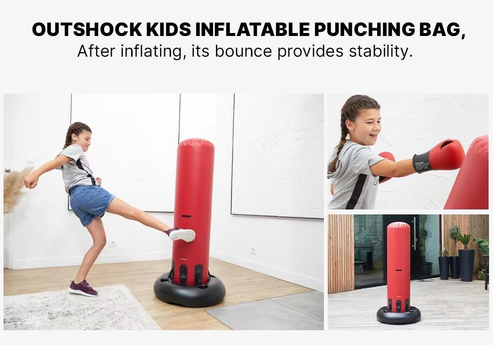 Kids Inflatable Punching Bag, Red, No Color, large image number 17