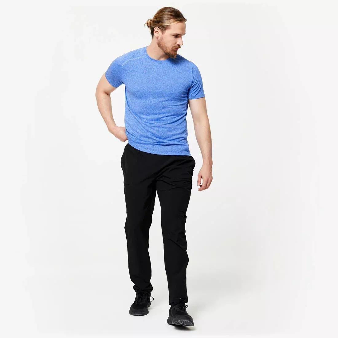 Men Breathable Fitness Collection Bottoms, Green, No Color, large image number 2