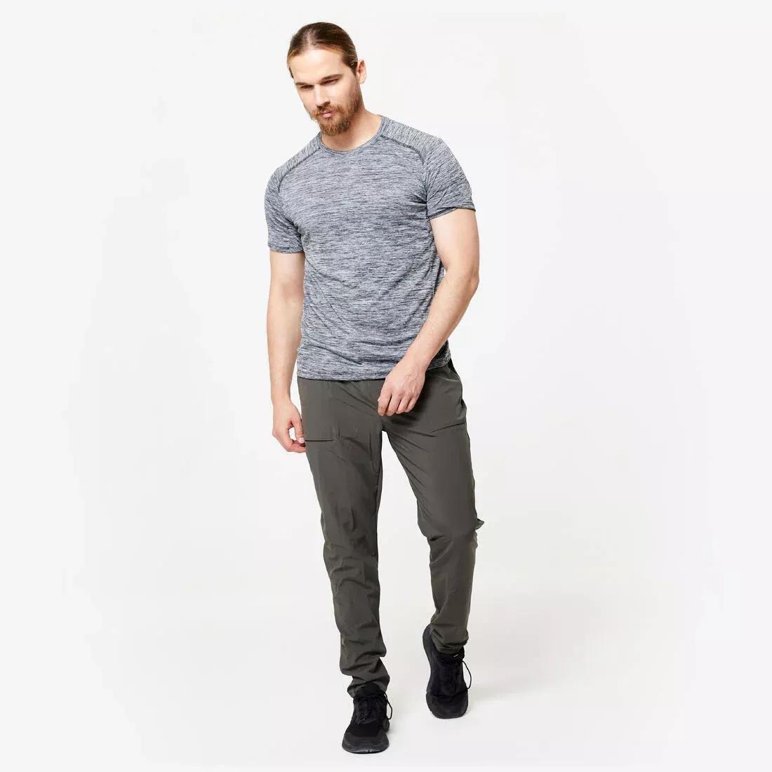 Men Breathable Fitness Collection Bottoms, Green, No Color, large image number 3