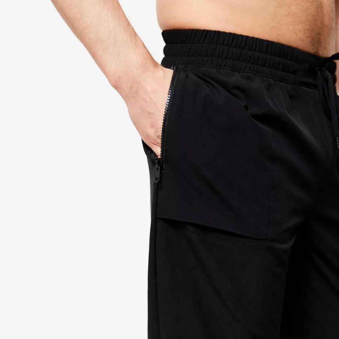 Men Breathable Fitness Collection Bottoms, Green, No Color, large image number 9