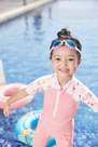 NABAIJI - Kids Girls Clear Lenses Swimming Goggles - Xbase 100, Pink