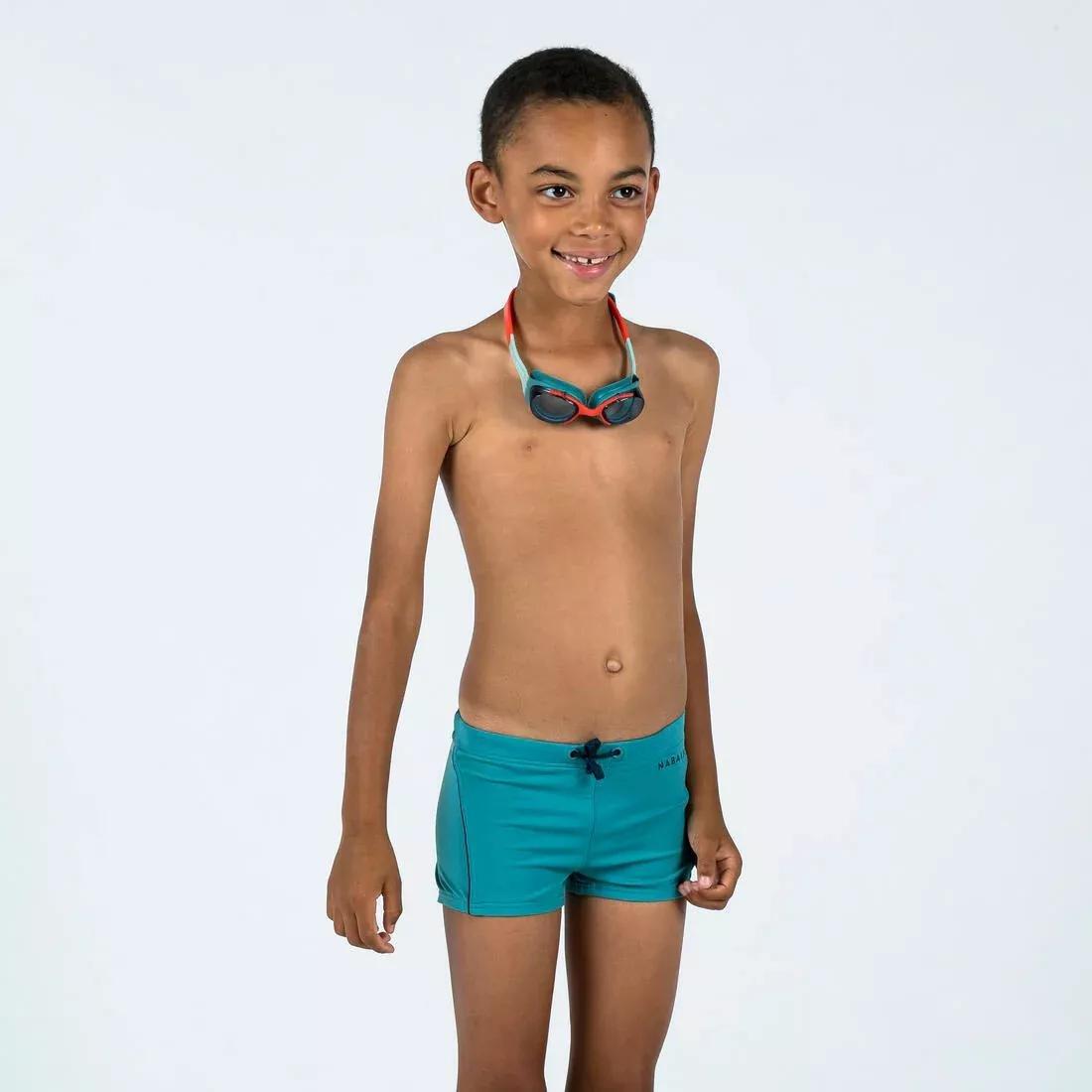 Kids Unisex Swimming Goggles - Xbase Pink Blue Tinted, Blue, No Color, large image number 6