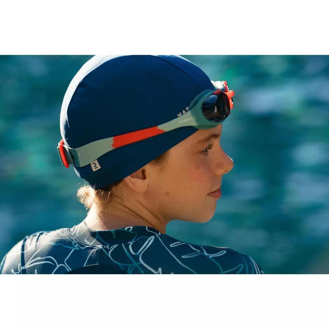 Kids Unisex Swimming Goggles - Xbase Pink Blue Tinted, Blue, No Color, large image number 7