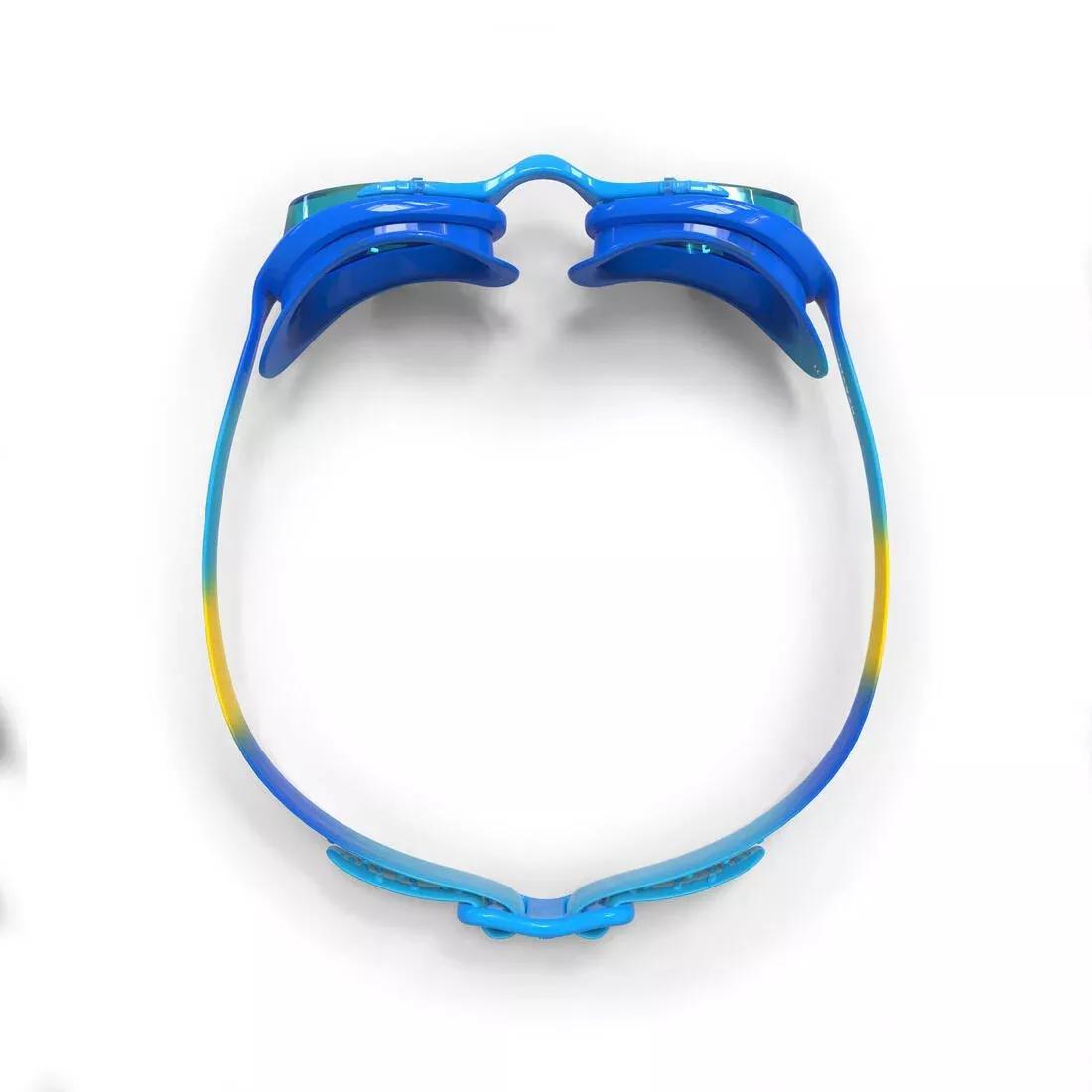 Kids Unisex Swimming Goggles - Xbase Pink Blue Tinted, Blue, No Color, large image number 9