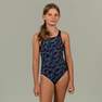 NABAIJI - Kids Girls Kamyleon 500 Swimsuit, Blue