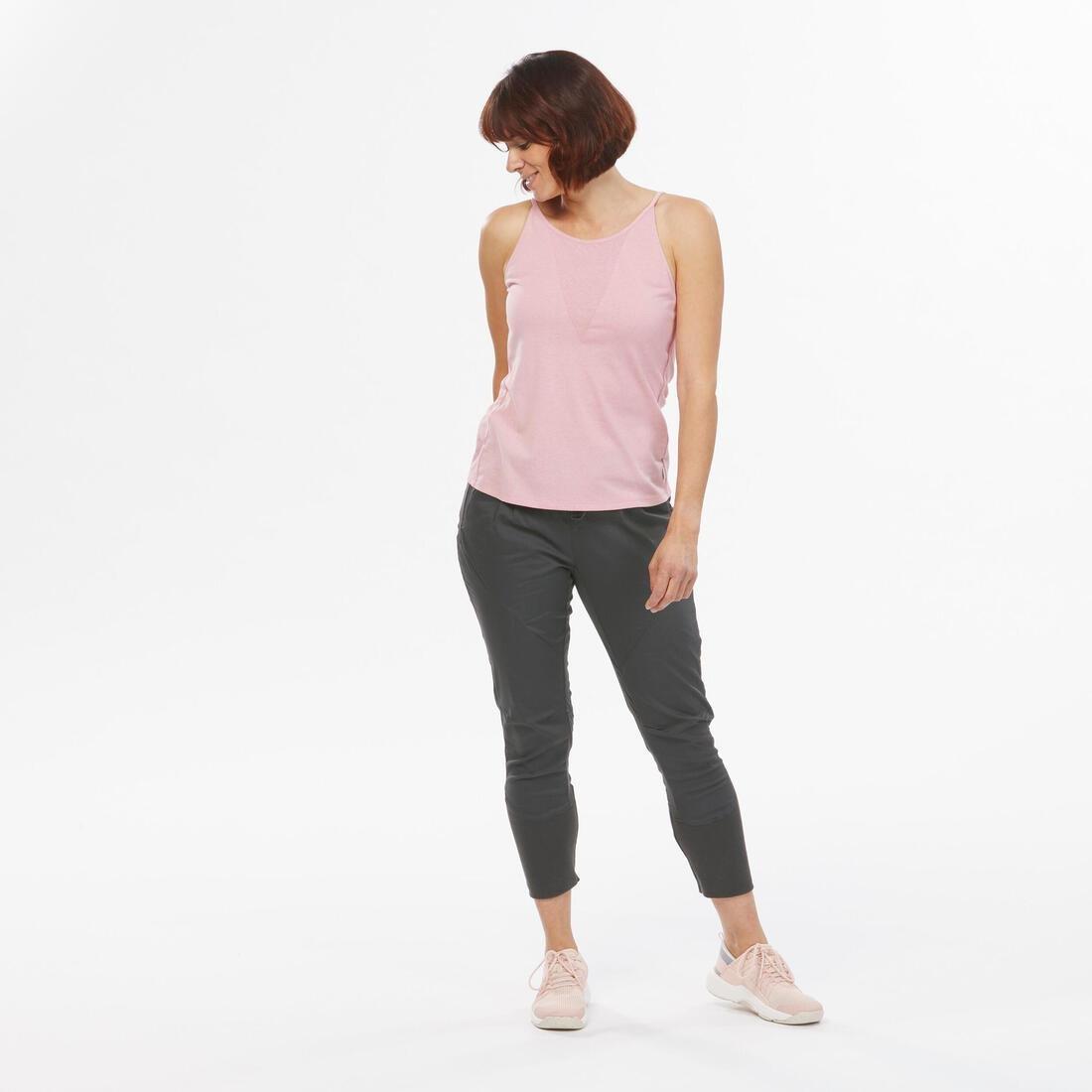 Women Hiking Vest - NH500, Pink, No Color, large image number 7