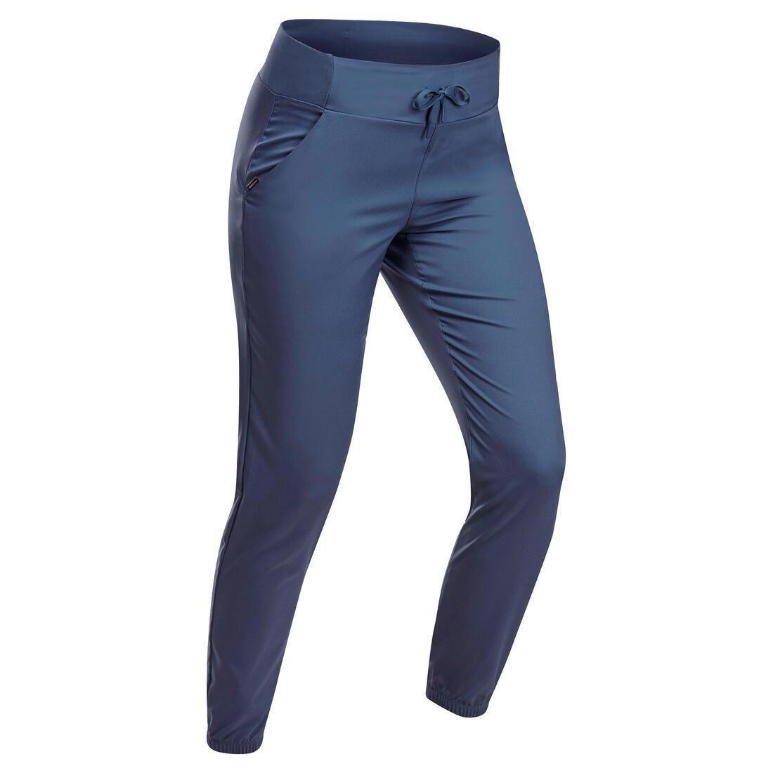 Women Hiking Trousers - Nh100, Grey, , large image number 0