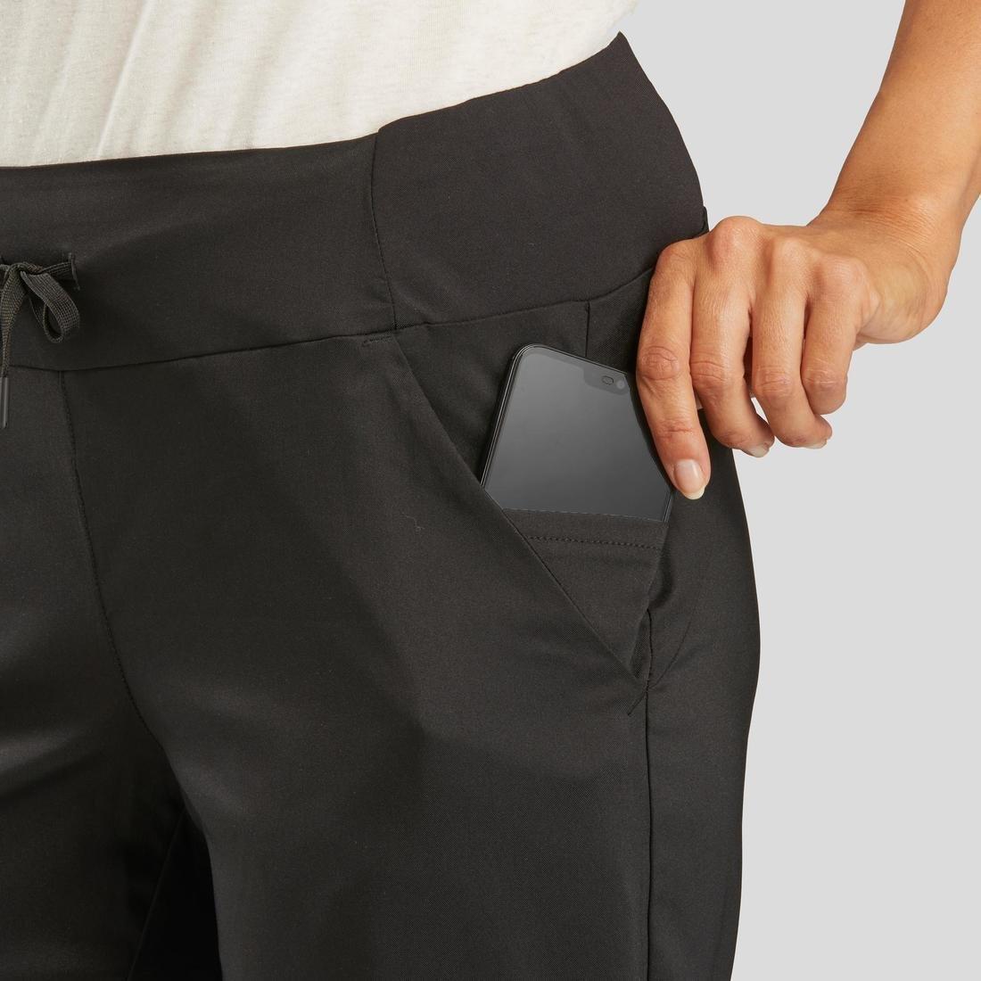 Women Hiking Trousers - Nh100, Grey, , large image number 6