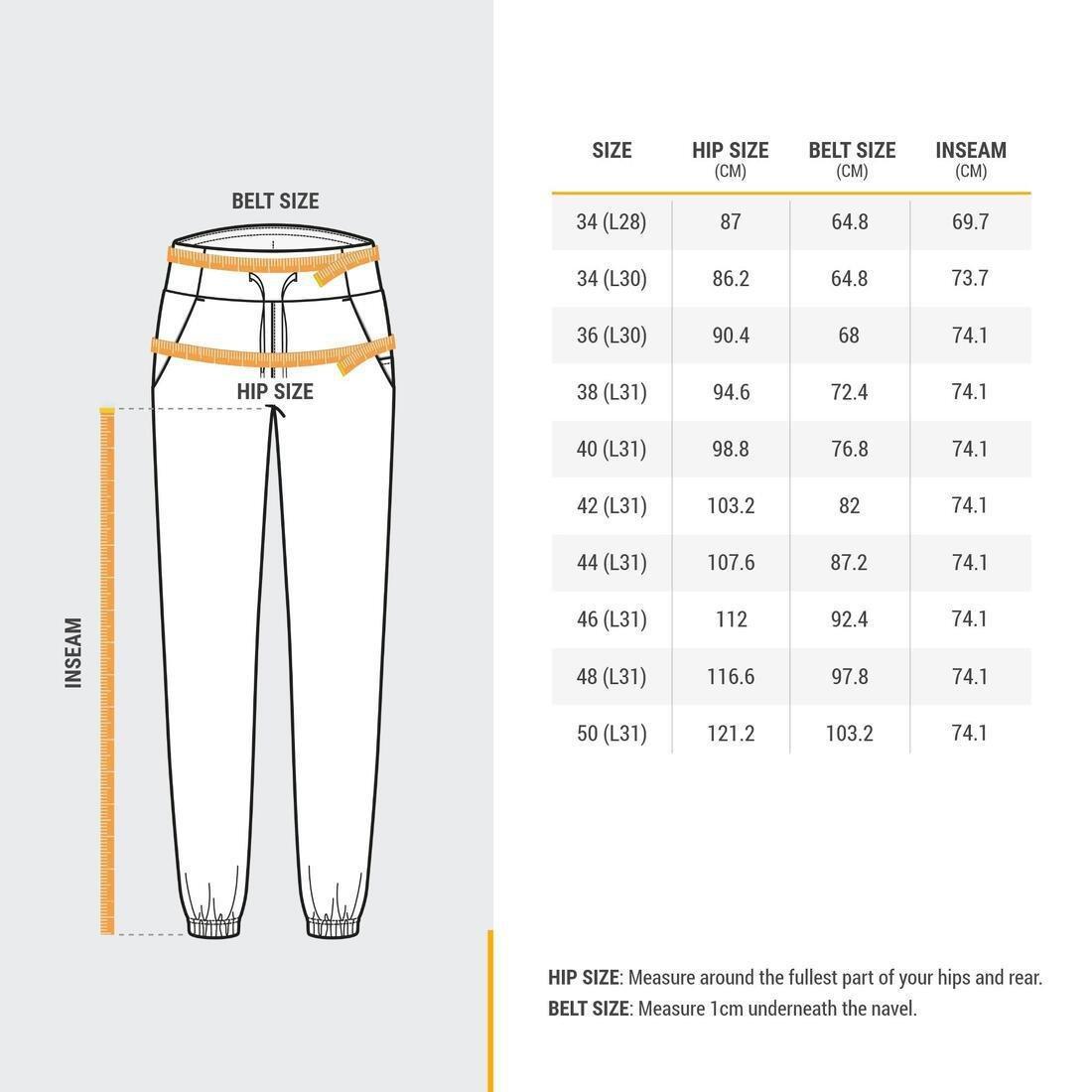 Women Hiking Trousers - NH100, Grey, No Color, large image number 9