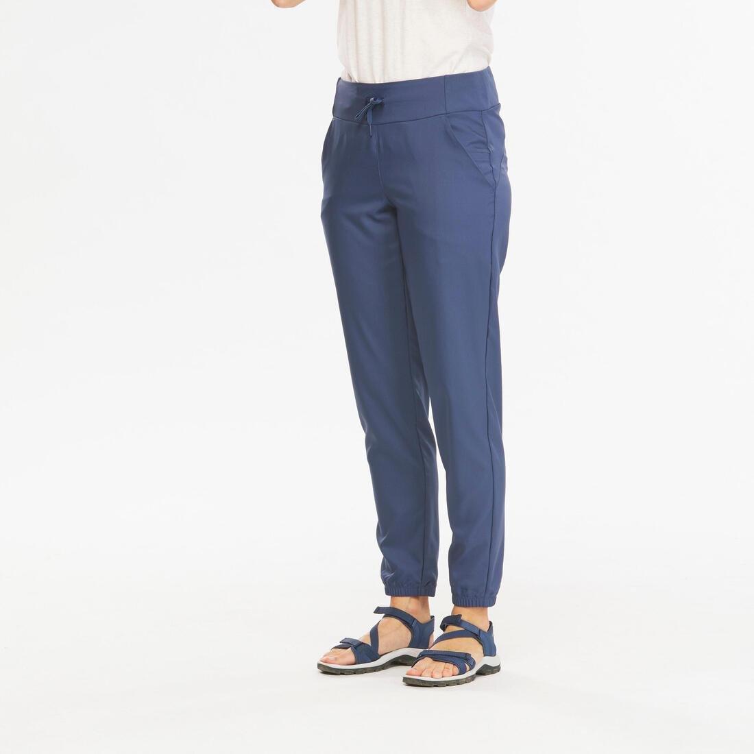 Women Hiking Trousers - Nh100, Grey, , large image number 10