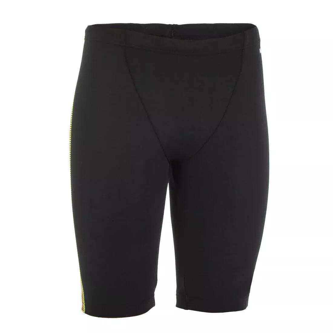 Kids Boys Swimming Jammer - Fitib 500, Black, , large image number 14