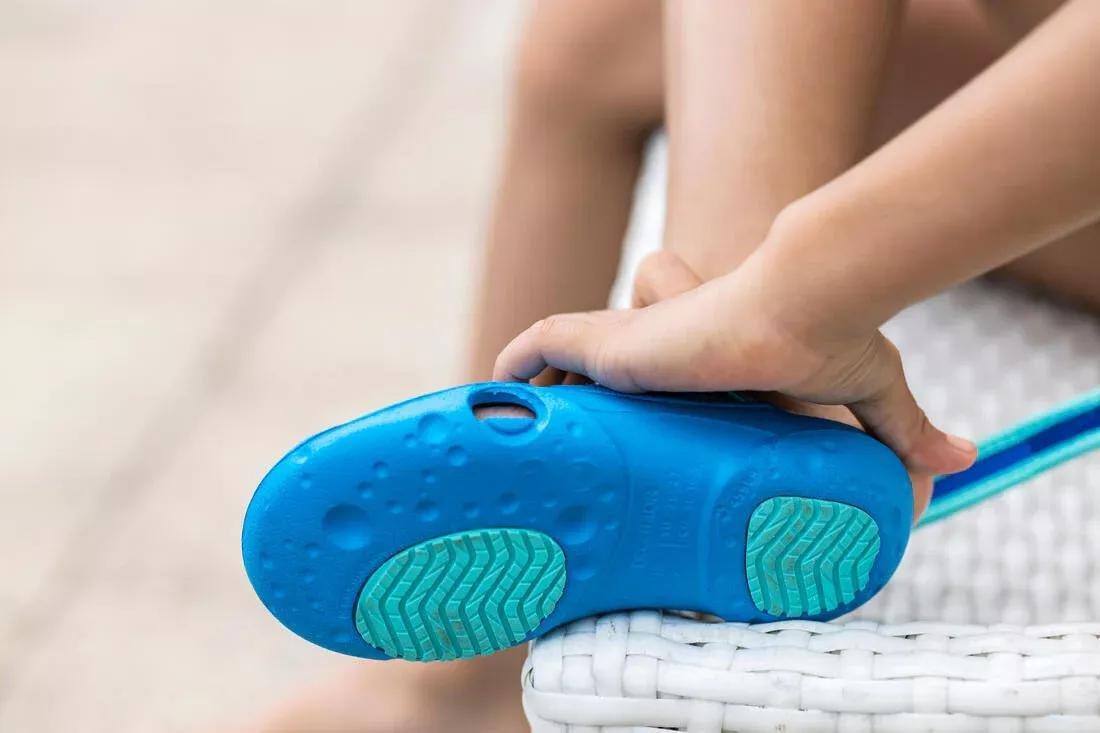 Kids Pool Sandal - Slap 100 Basic, Green, , large image number 5