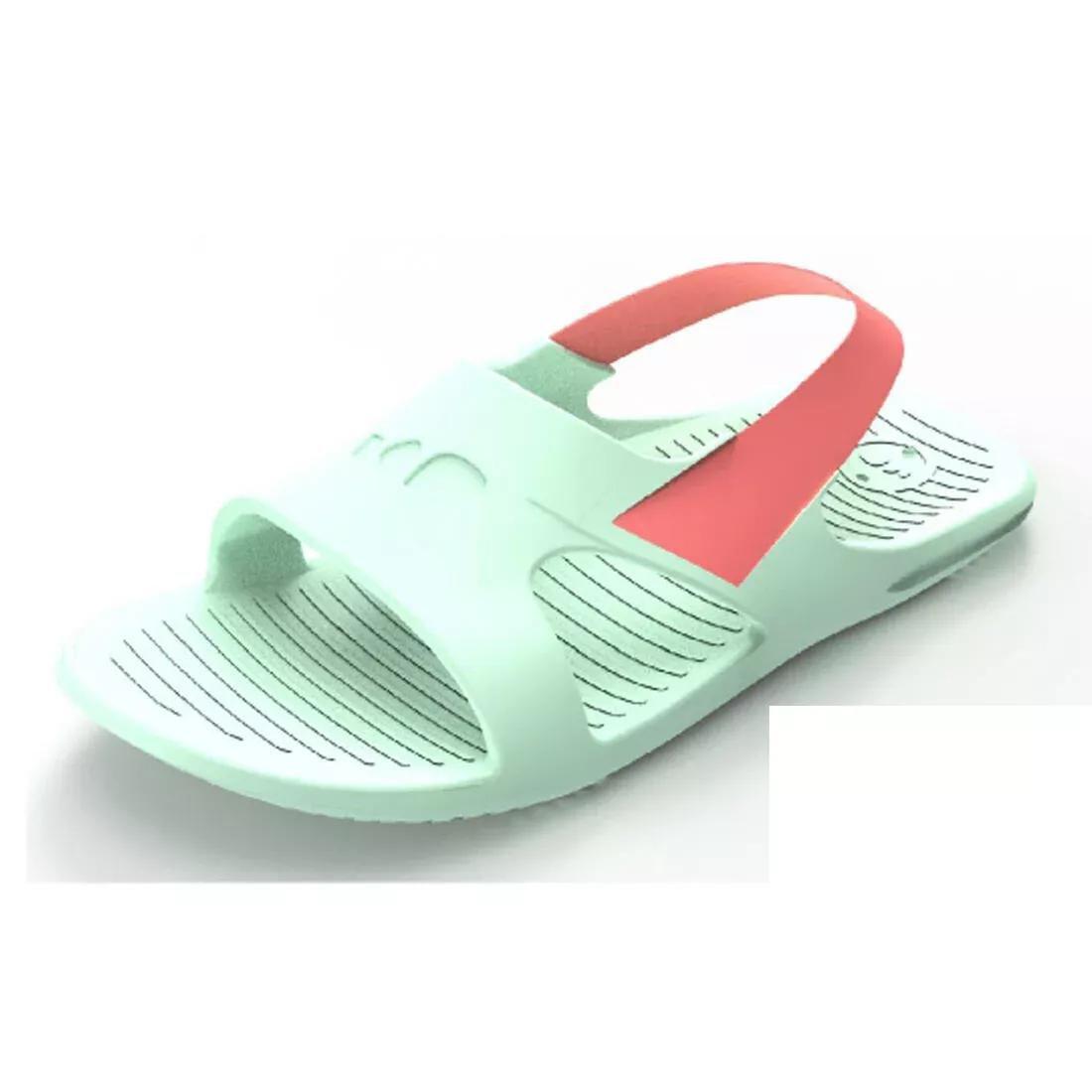 Kids Pool Sandal - Slap 100 Basic, Green, , large image number 12