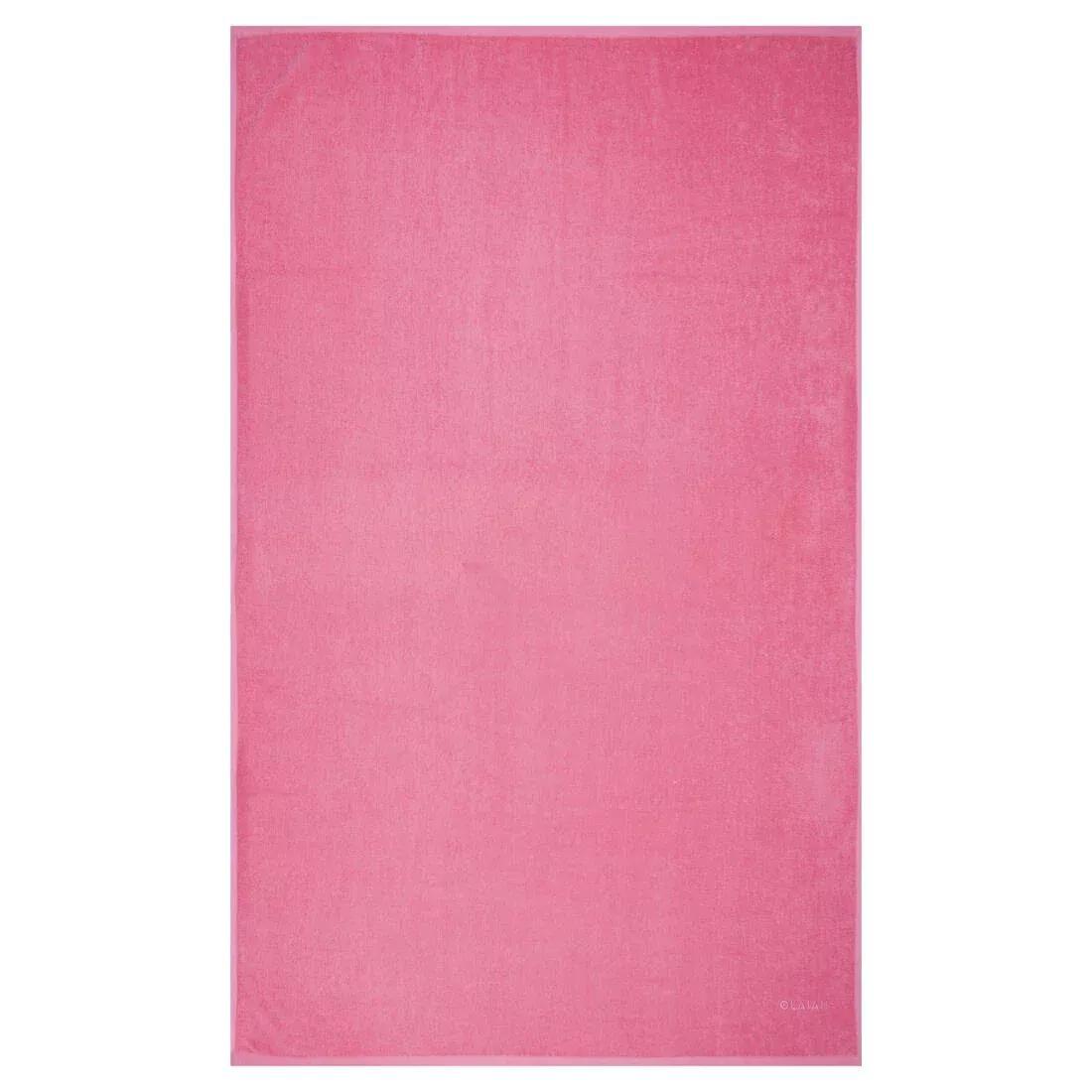 Towel - L 145 X 85 Cm, Pink, No Color, large image number 0