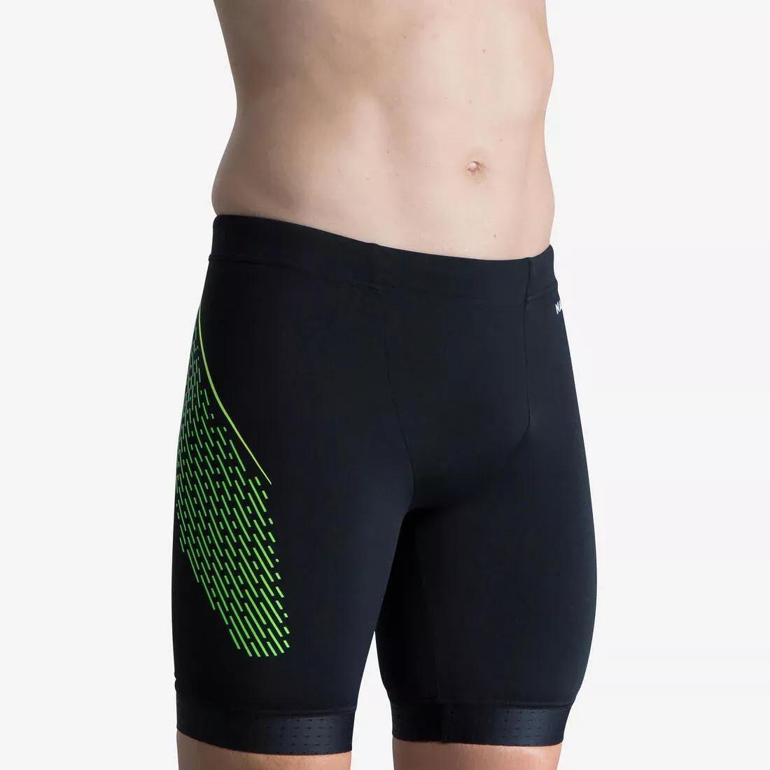 Men Swimming Jammer - Fiti 500, Black, , large image number 0