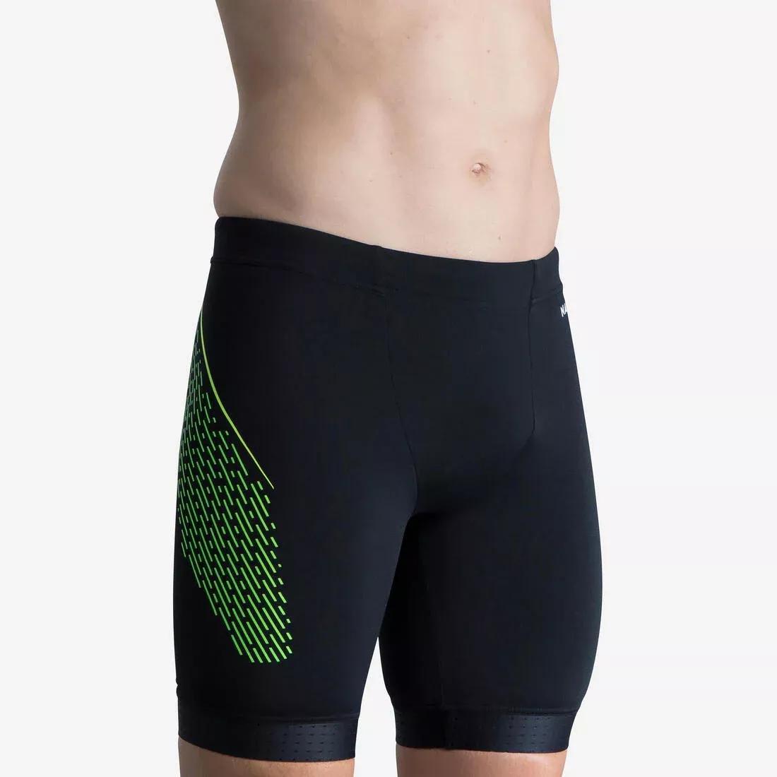 NABAIJI - Mens Swimming Jammer - Fiti 500, Black