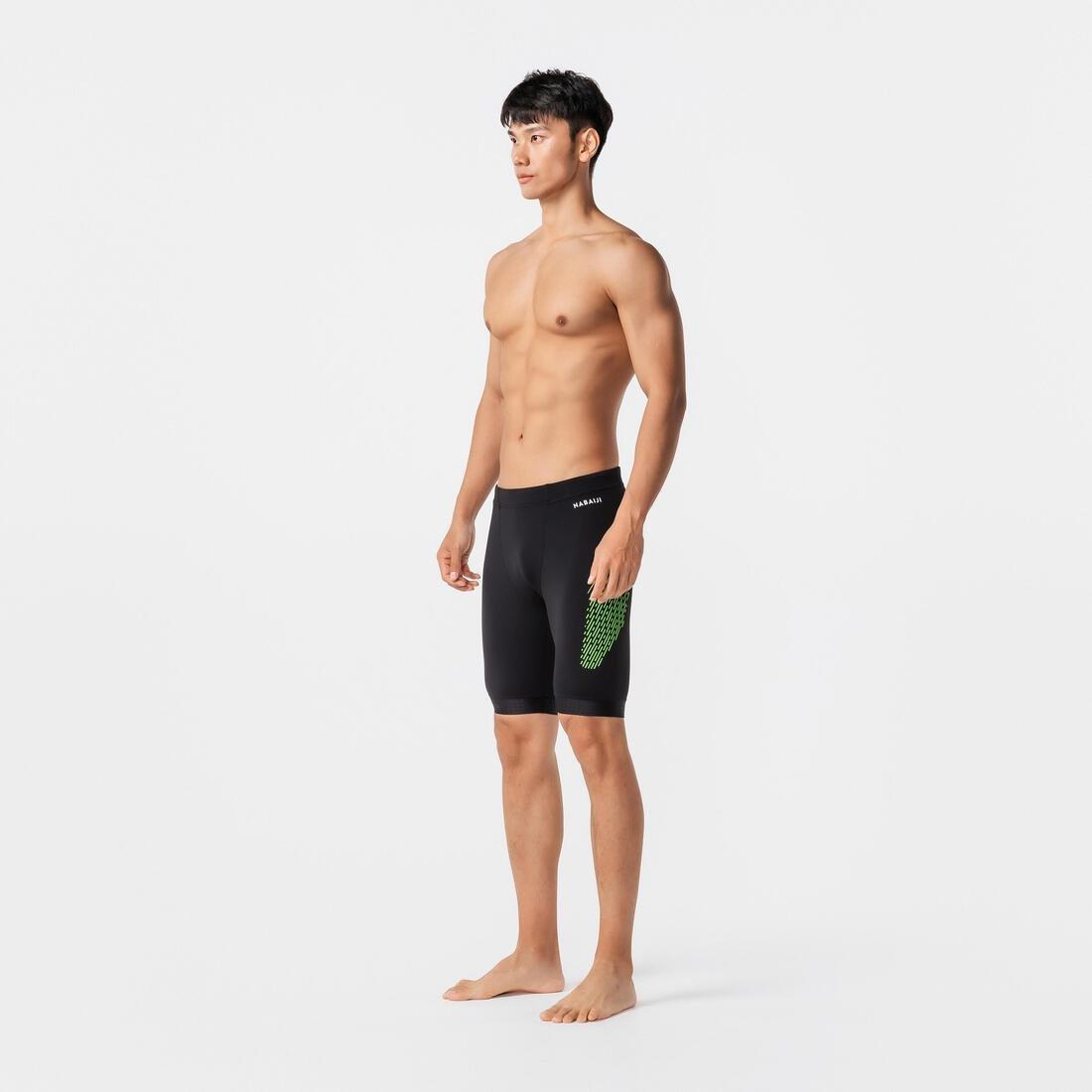 Men Swimming Jammer - Fiti 500, Black, No Color, large image number 6