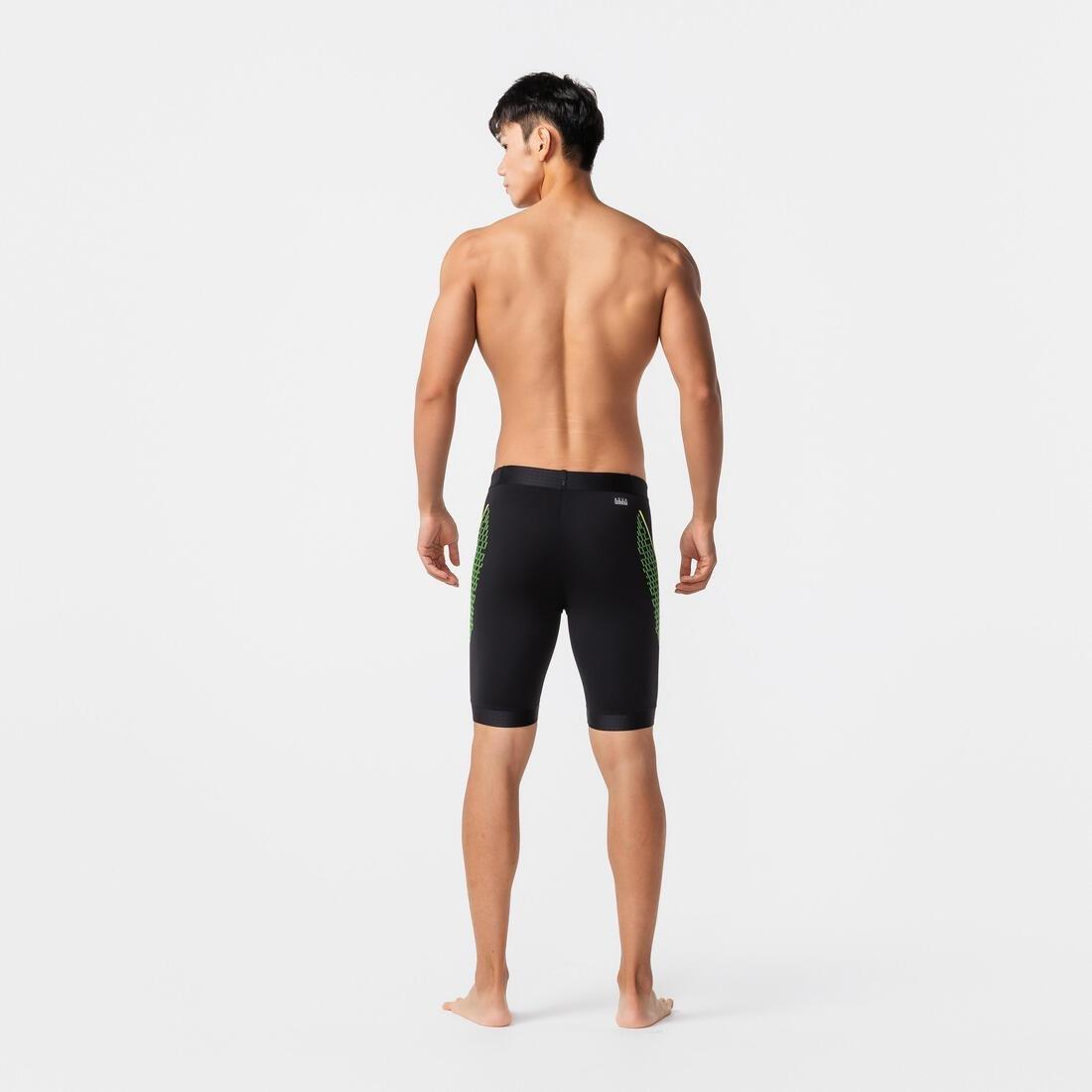 Men Swimming Jammer - Fiti 500, Black, No Color, large image number 7