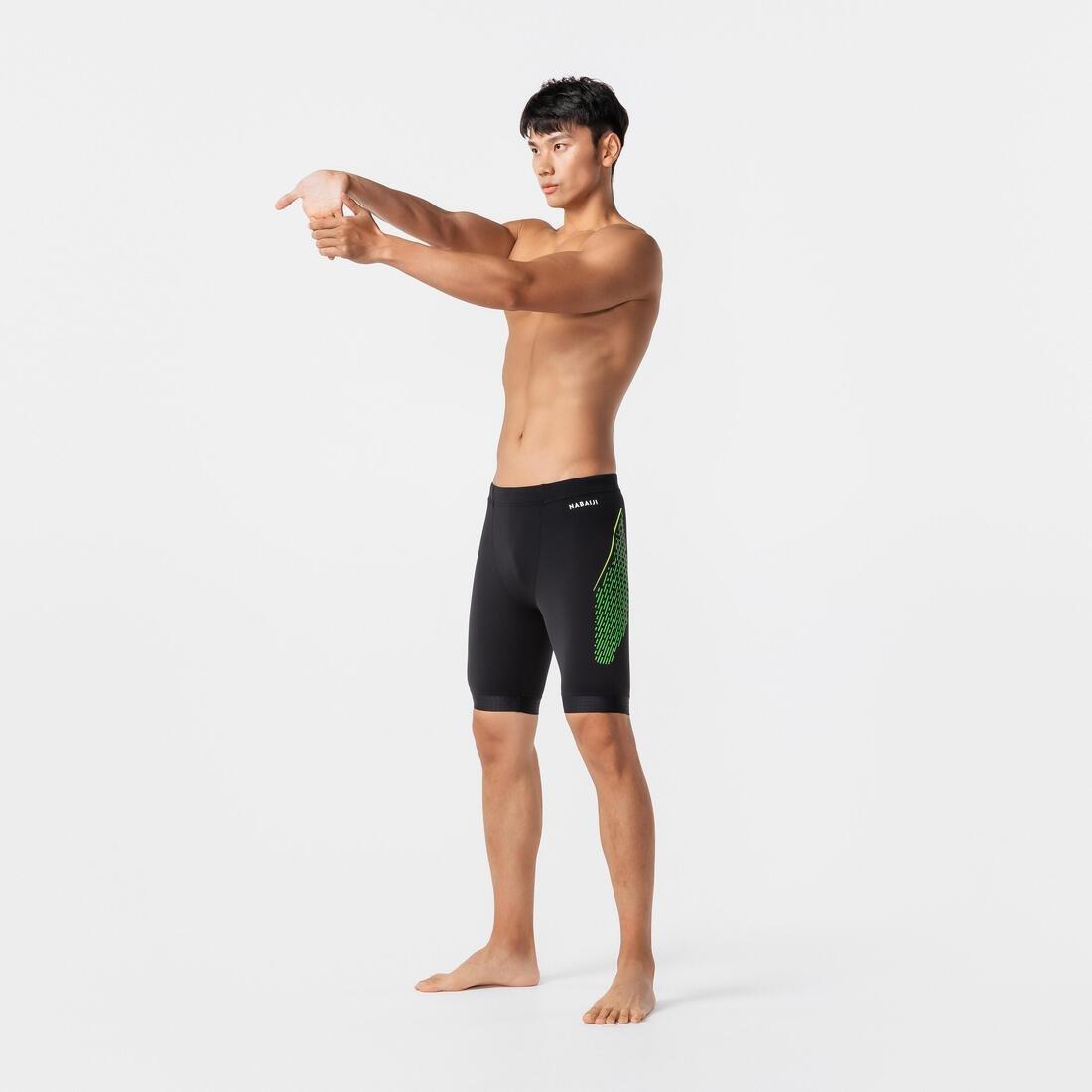 NABAIJI - Mens Swimming Jammer - Fiti 500, Black