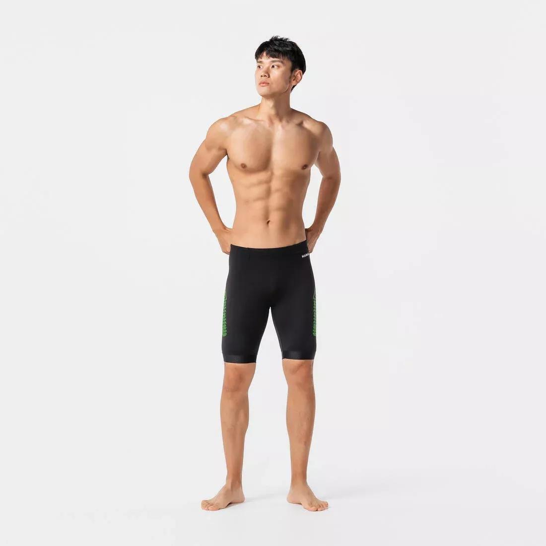 Men Swimming Jammer Fiti, Black, No Color, large image number 3