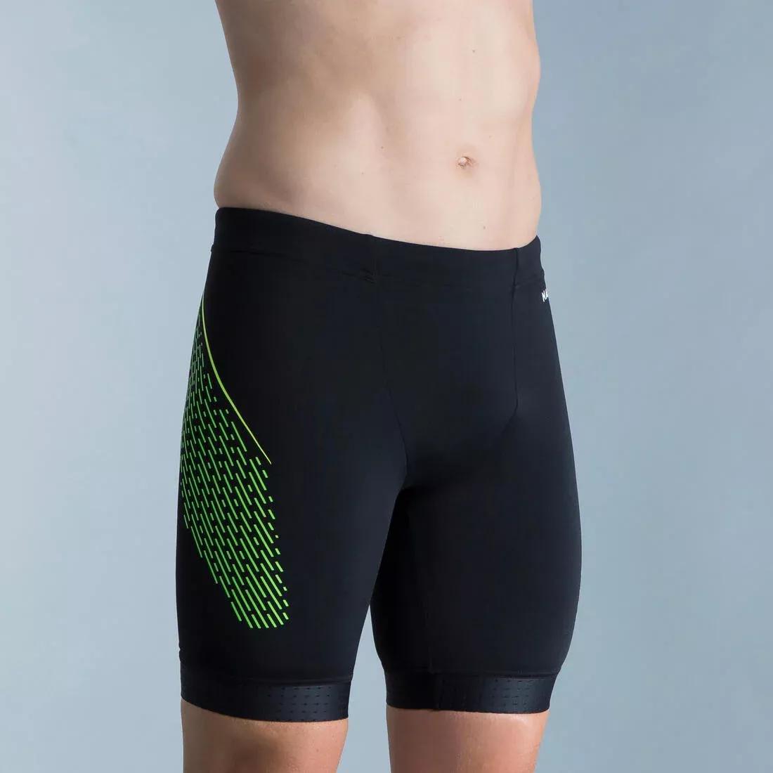 Men Swimming Jammer Fiti, Black, No Color, large image number 9