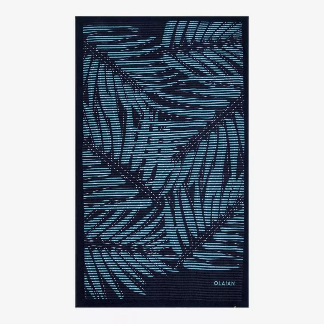 Towel - L 145 X 85 Cm, Navy, No Color, large image number 0