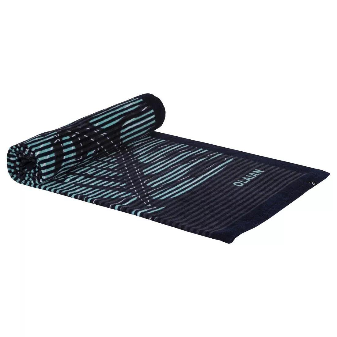 Towel - L 145 X 85 Cm, Navy, No Color, large image number 9