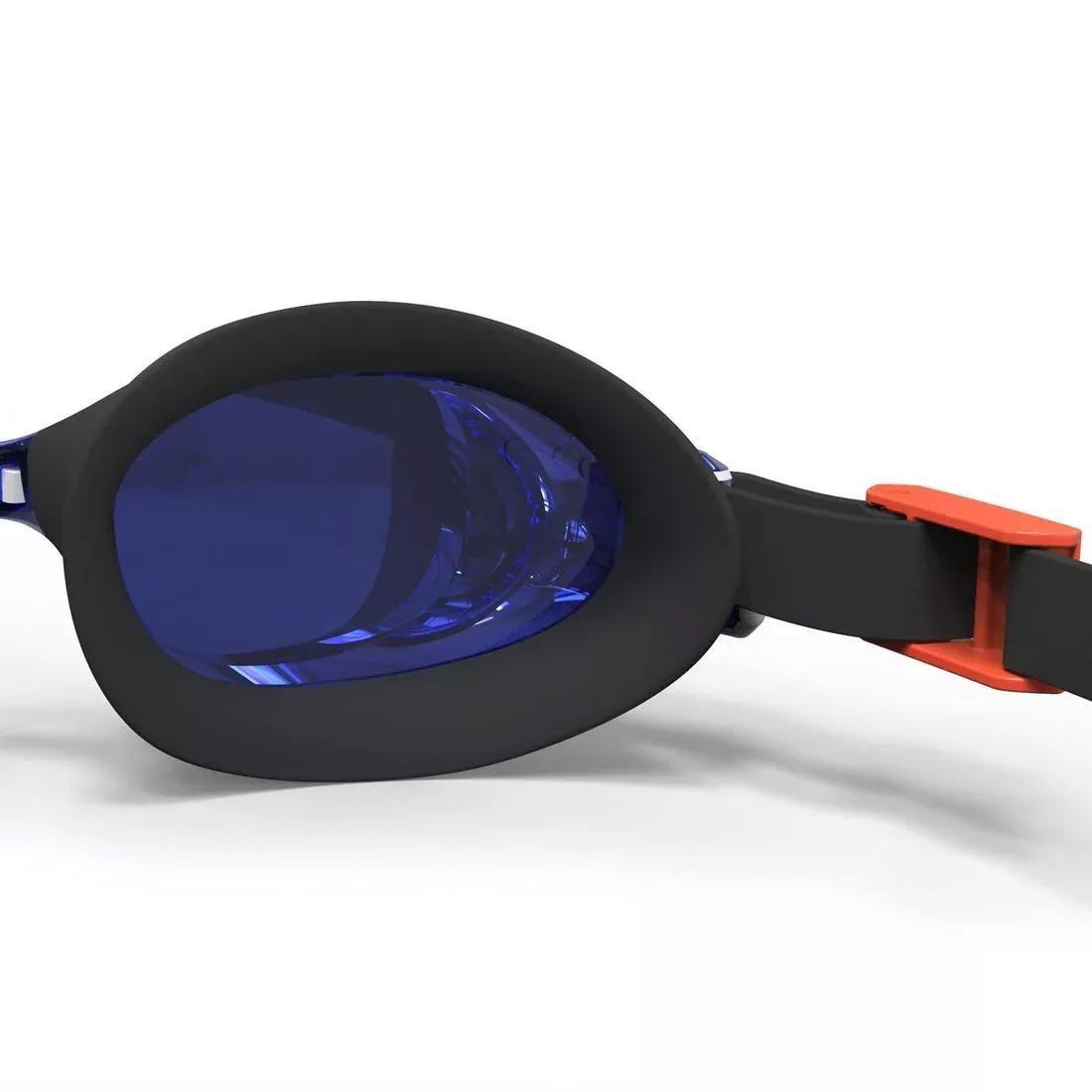 Women Swimming Goggles - Bfit Mirrored Lenses - One Size, White, No Color, large image number 6