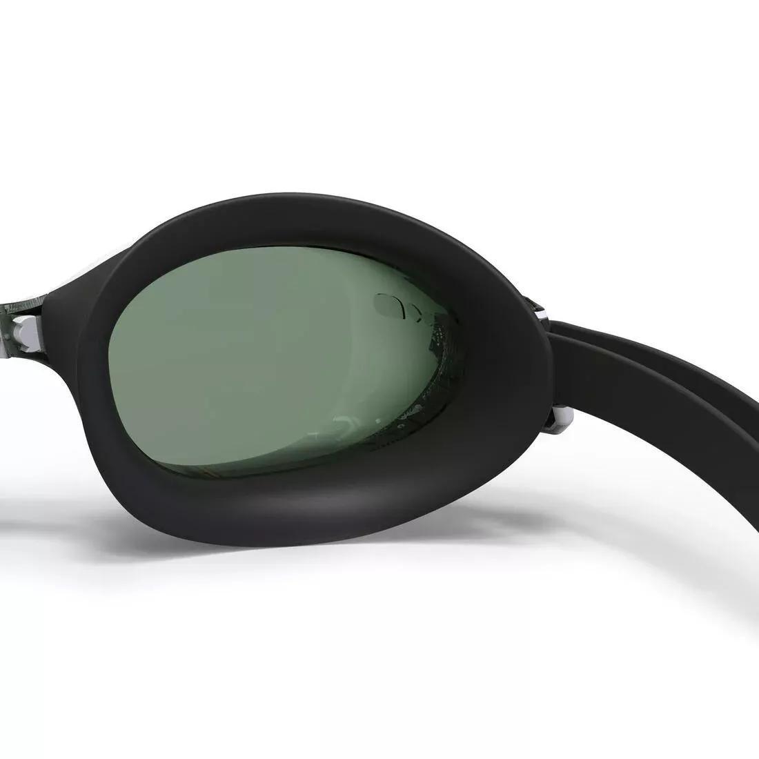 Women Swimming Goggles - Bfit Mirrored Lenses - One Size, White, No Color, large image number 12